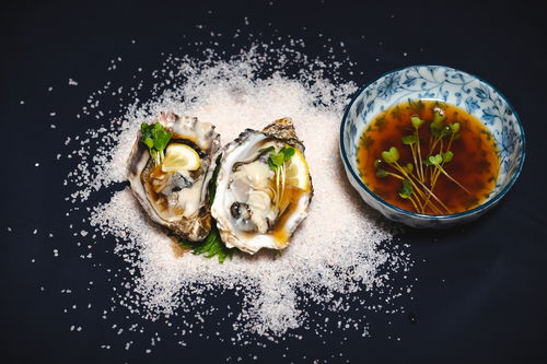 Oysters with Ponzu