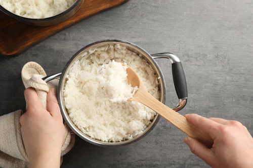 Cuisiner du riz japonais