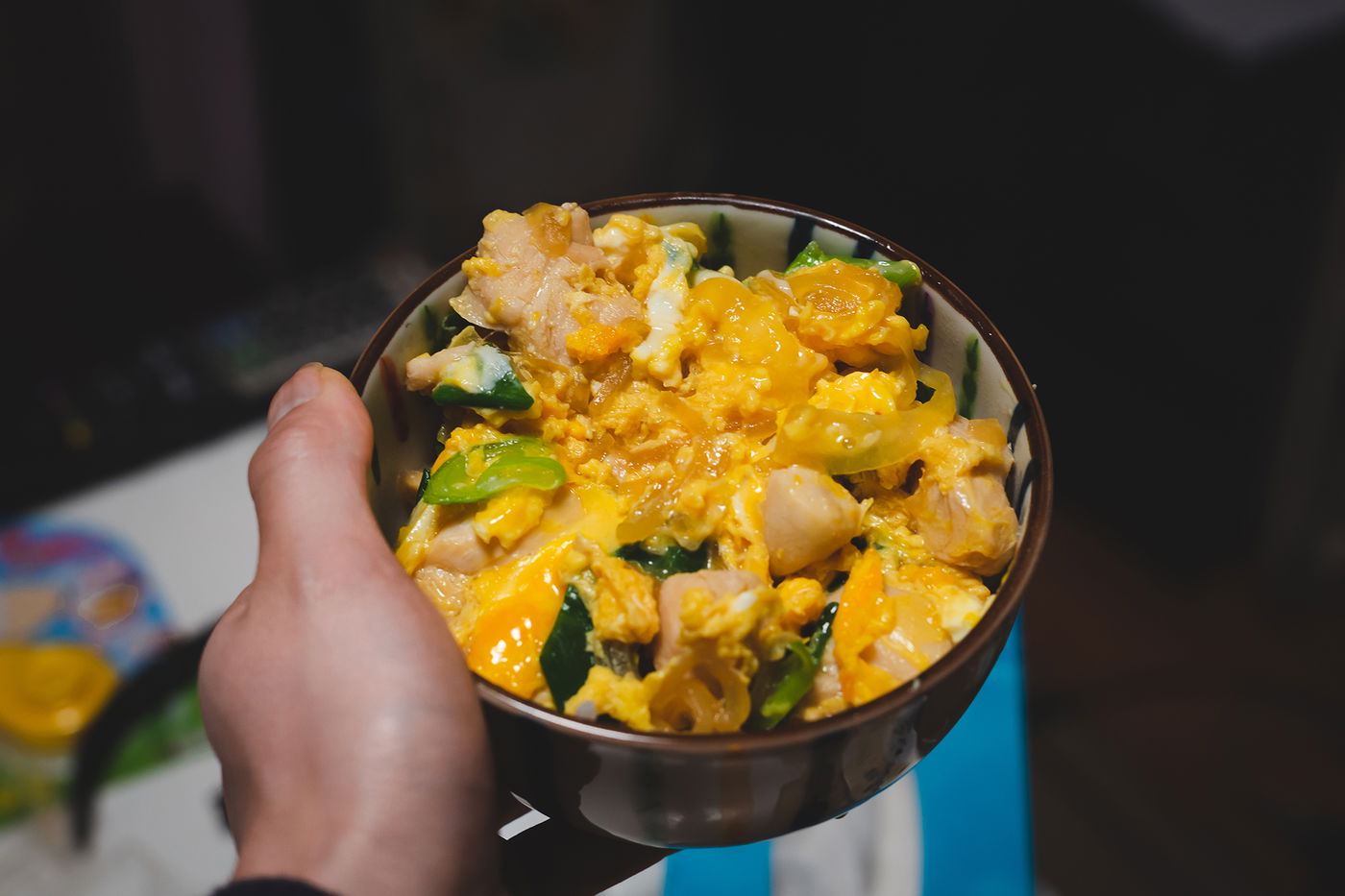 Oyakodon Rezept – Japanisches Hähnchen-Ei-Bowl Gericht