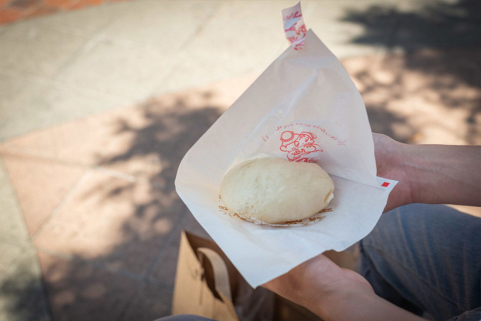 Japanese bakery in Los Angeles dumplings