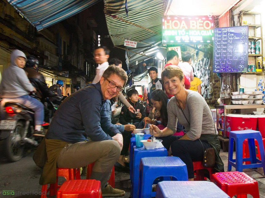 Asia Street Food con Heike y Stefan