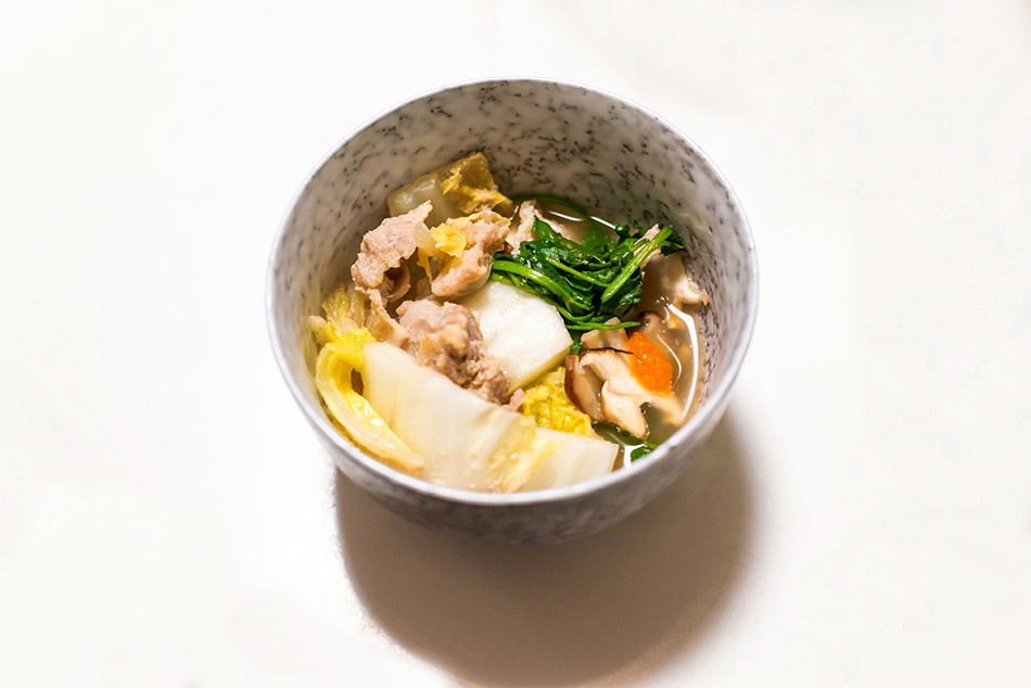 Mille Feuille Nabe - Japanese stew