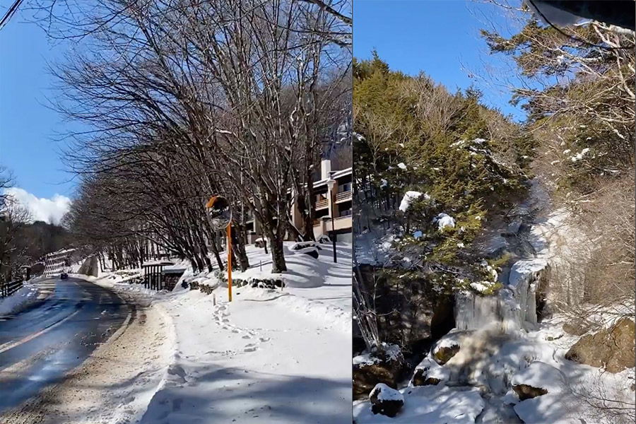 Cascate di Ryūzu di Nikko