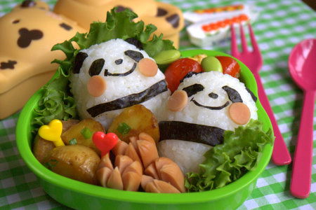 Panda Bento, sehr lecker :D