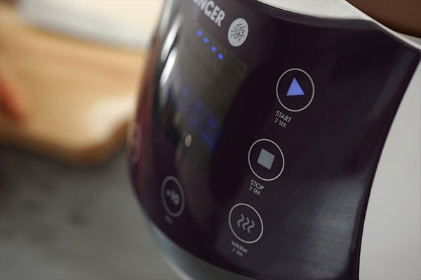 Digital display of the rice cooker