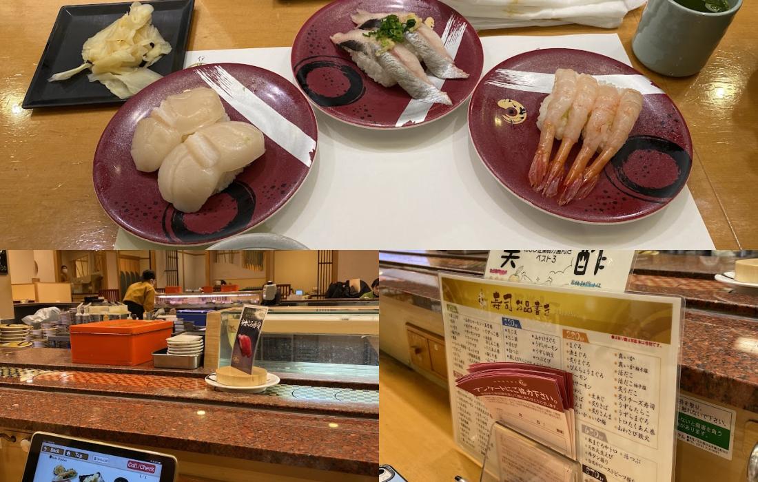 El sushi sabe especialmente fresco en Hokkaido