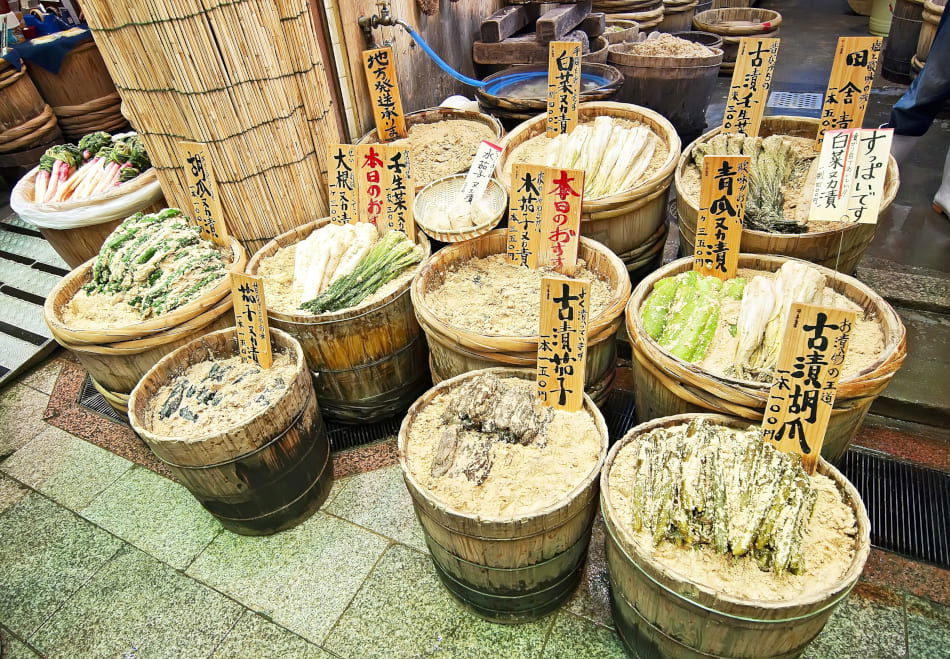 Traditional Tsukemono