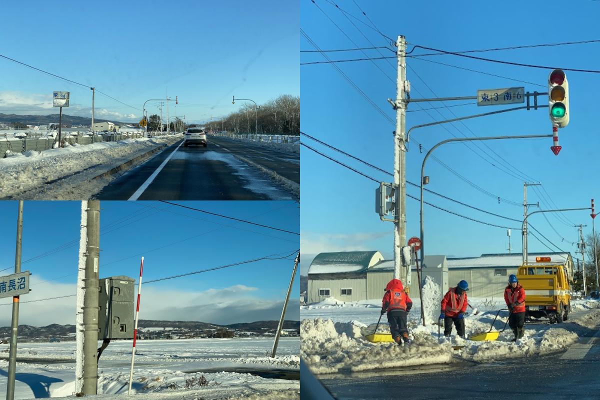 Der erste Schnee kam überraschend